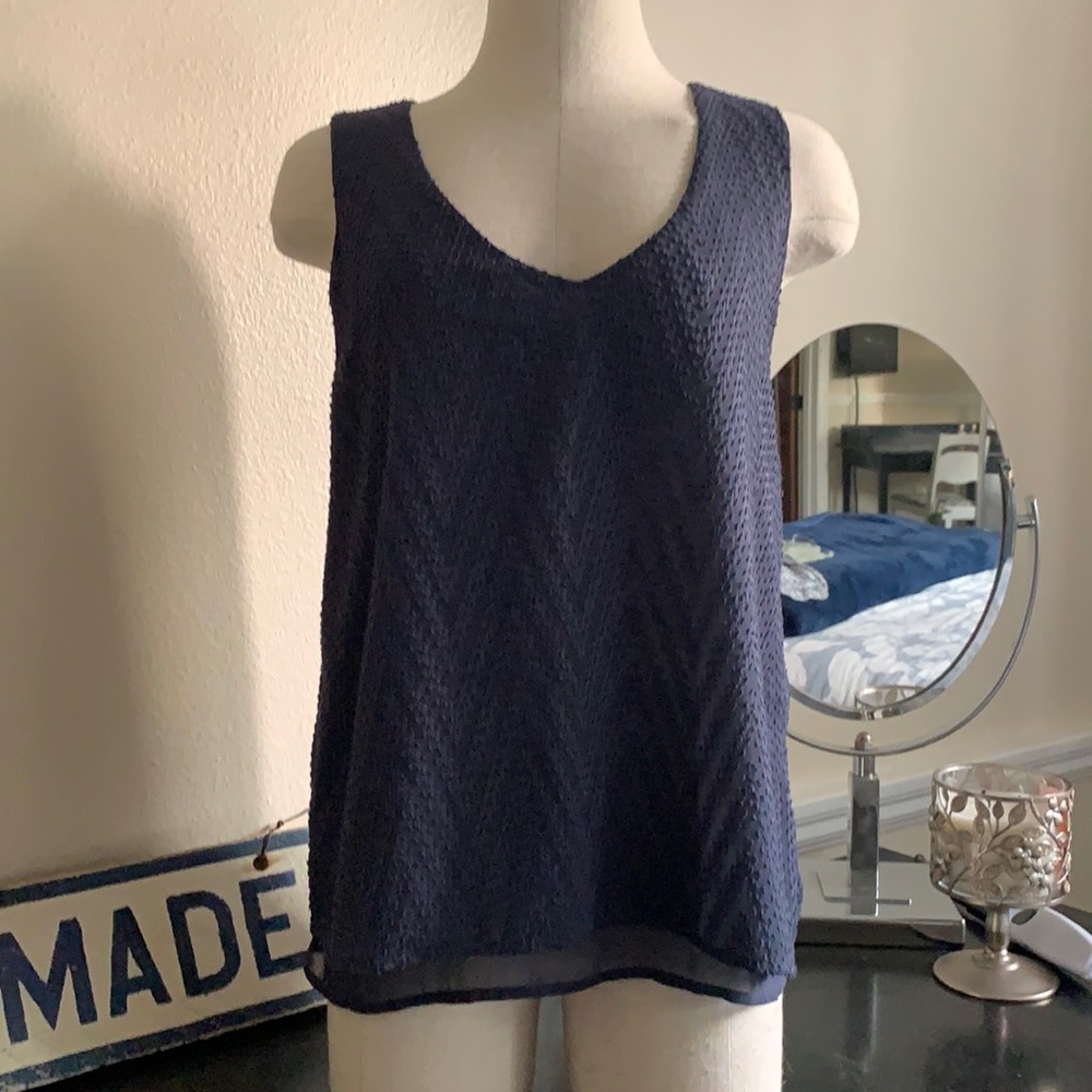 19 Cooper Navy Blue tank